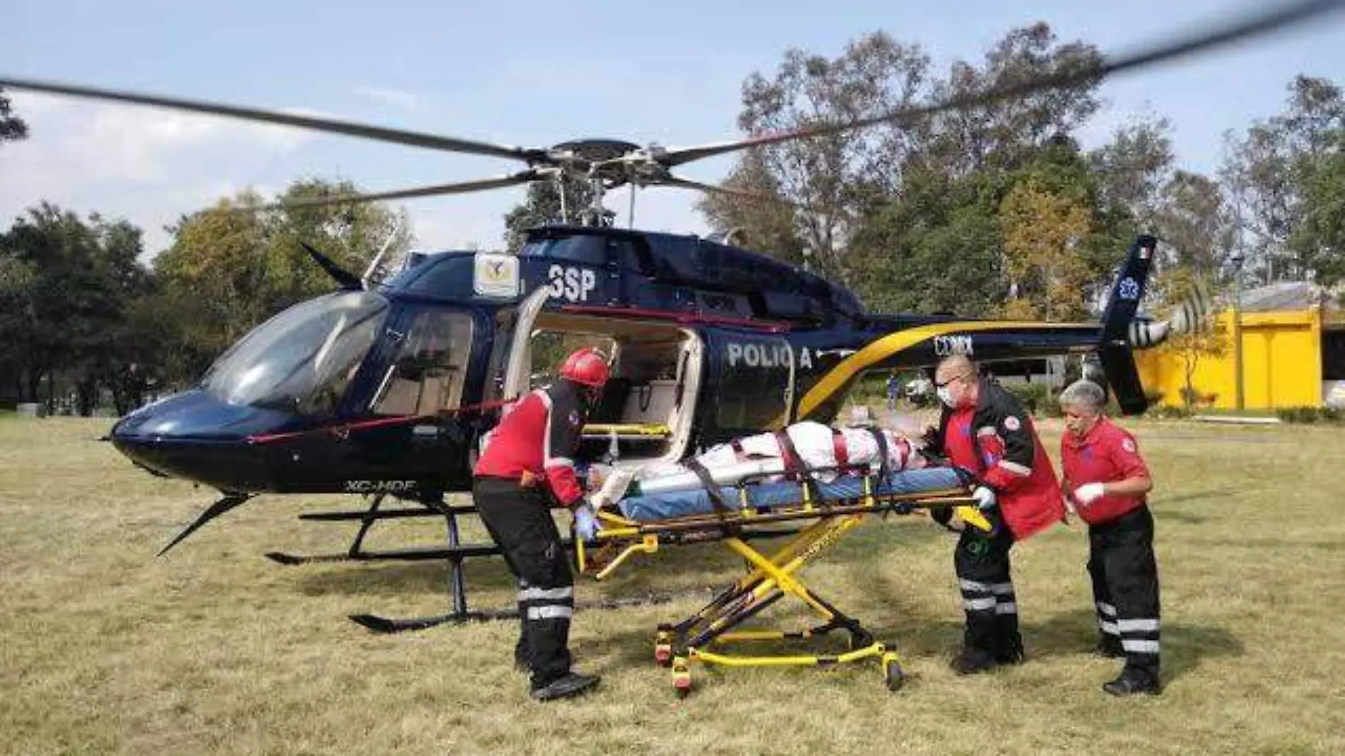 herido explosion cuajimalpa SUUMA VOLUNTARIOS